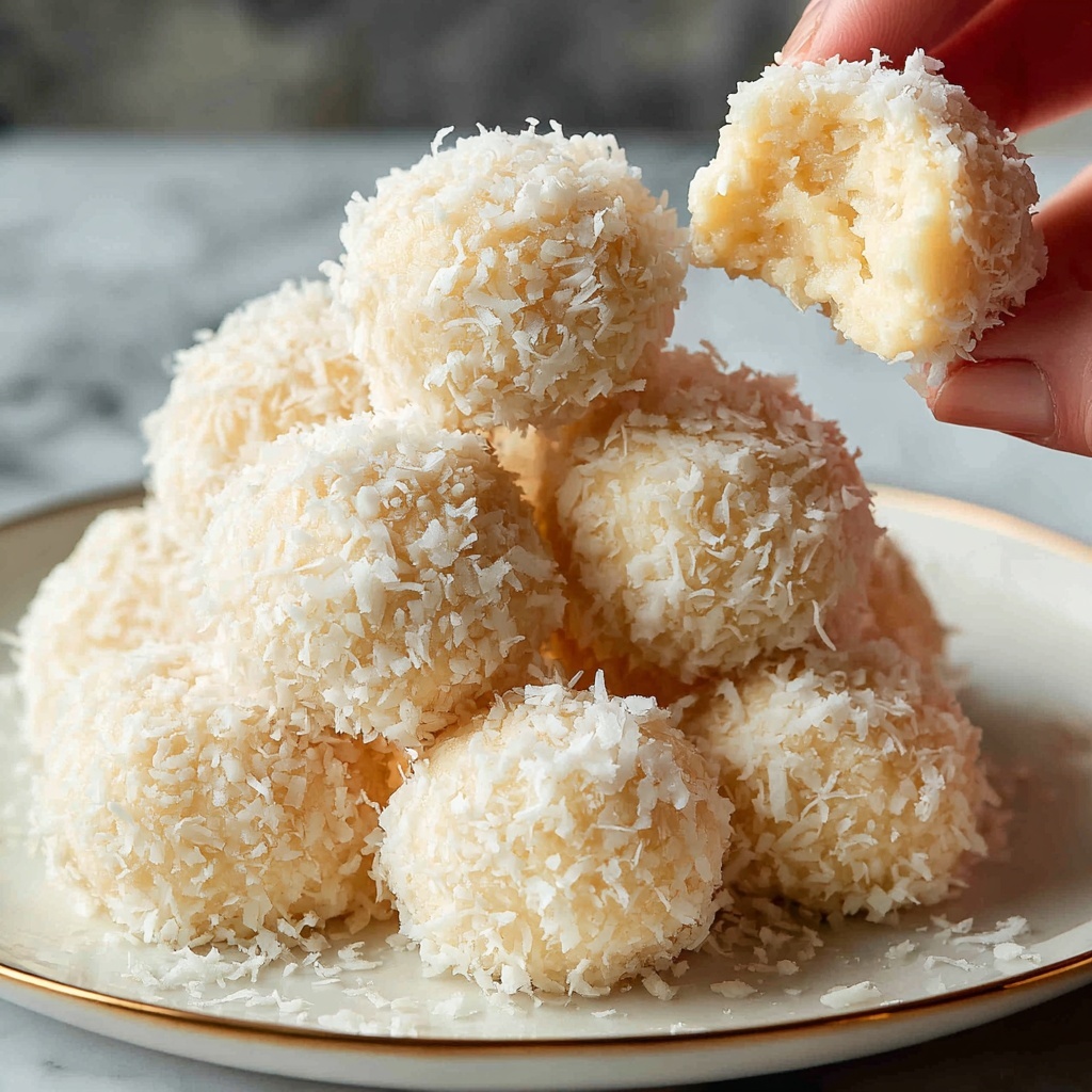 No-Bake Coconut Cookies Recipe - Recipe Image