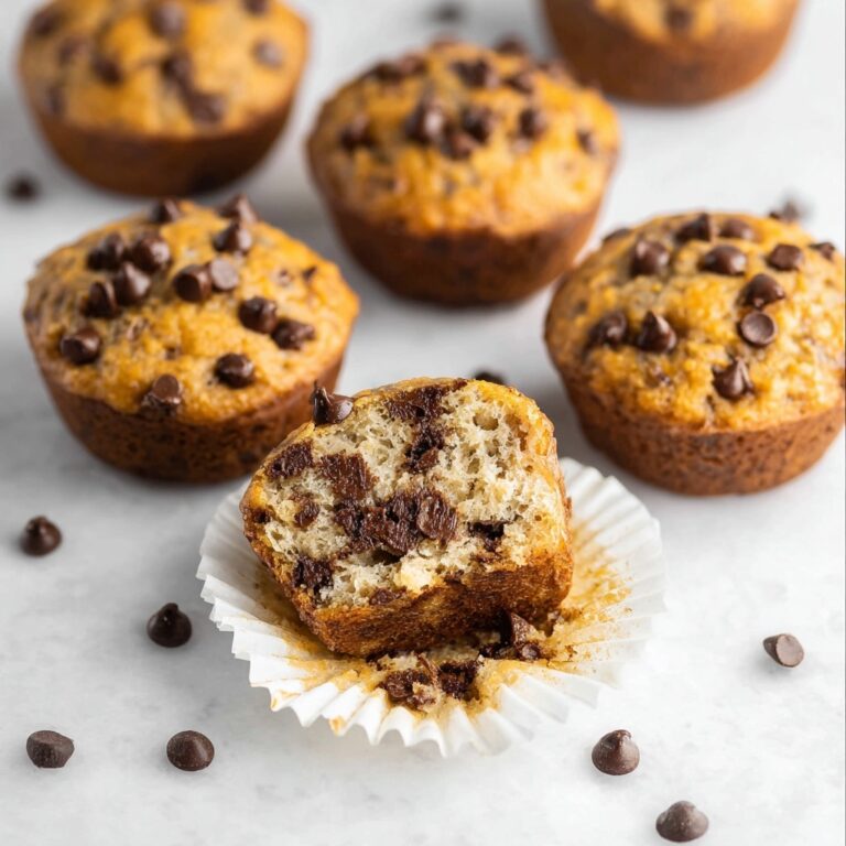 Skinny Banana Chocolate Chip Muffins Recipe