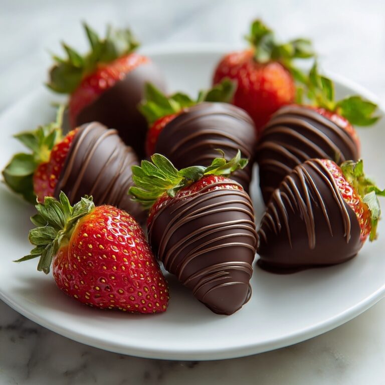 Chocolate-Covered Strawberries Recipe
