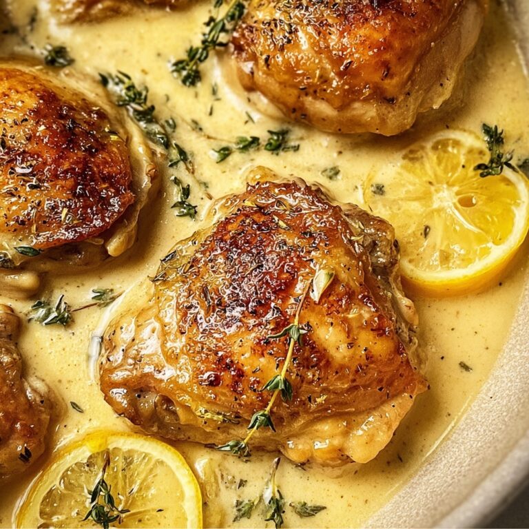 Lemon Cream Chicken Recipe