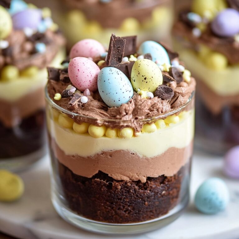 Mini Eggs Easter Brownie Parfaits Recipe