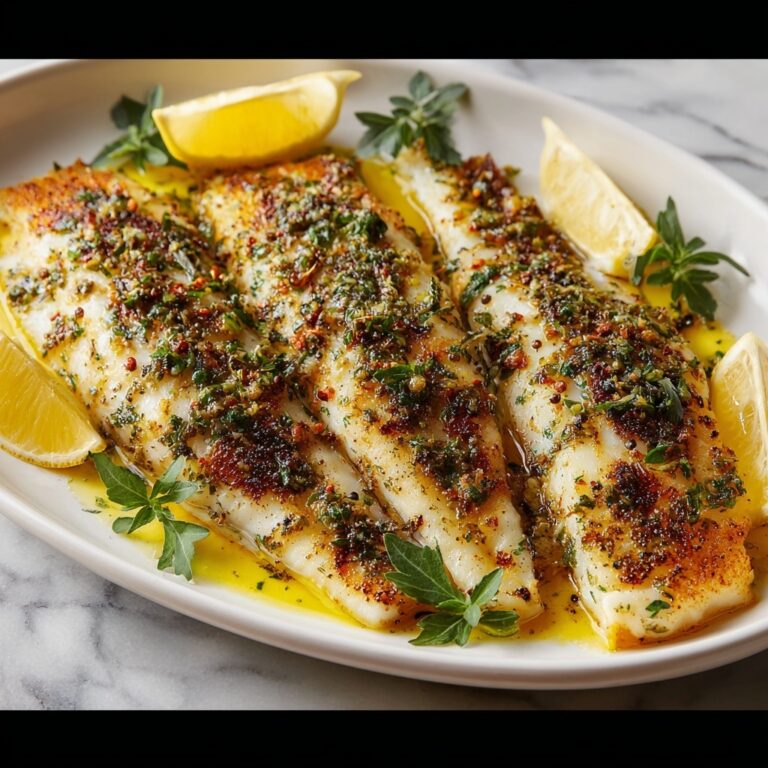 Citrus & Herb Oven-Baked Catfish Recipe