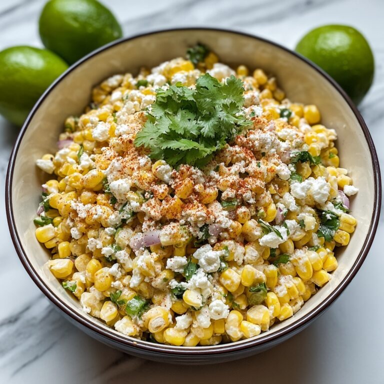 Easy Mexican Street Corn Salad Recipe