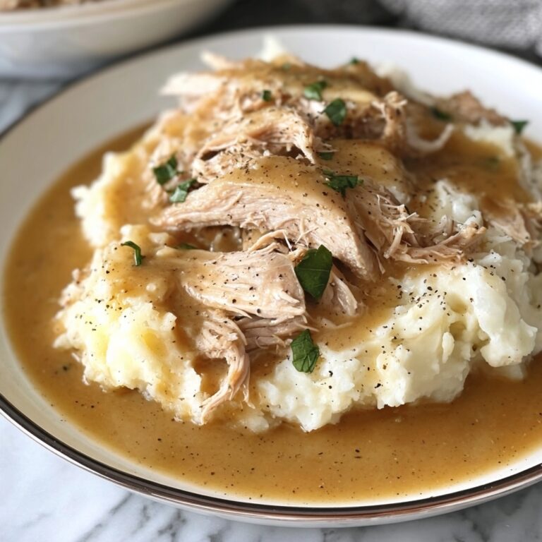 Slow Cooker Chicken and Gravy Recipe