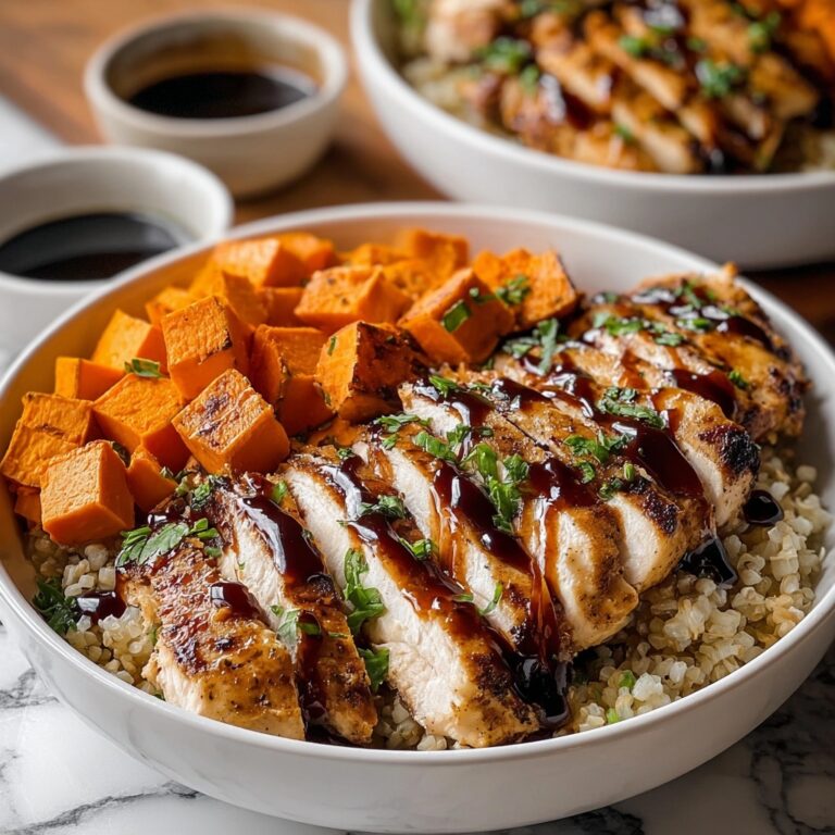 BBQ Chicken Sweet Potato Bowls Recipe
