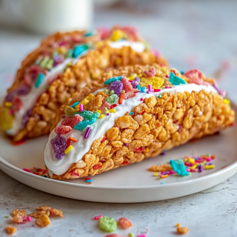 Fruity Pebbles Cheesecake Tacos Recipe