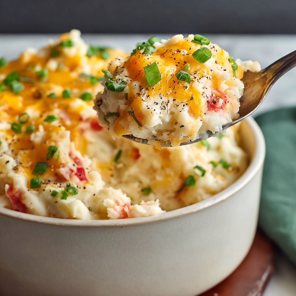 Crab Casserole with Swiss and Cheddar Cheese Recipe - Recipe Image