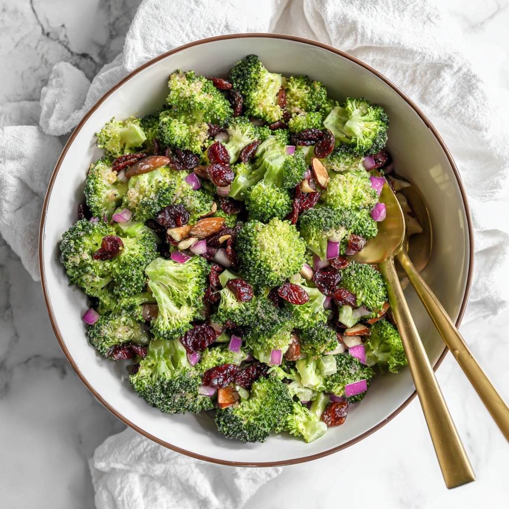 Broccoli Cranberry Salad Recipe - Recipe Image
