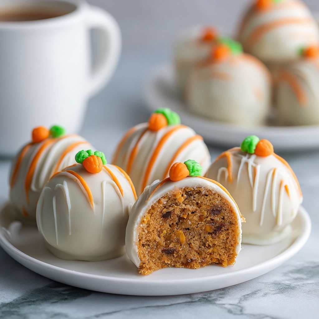 Carrot Cake Cheesecake Bites Recipe - Recipe Image