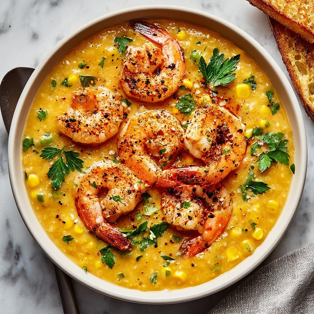 Shrimp and Corn Bisque: A Creamy, Delicious Recipe - Recipe Image