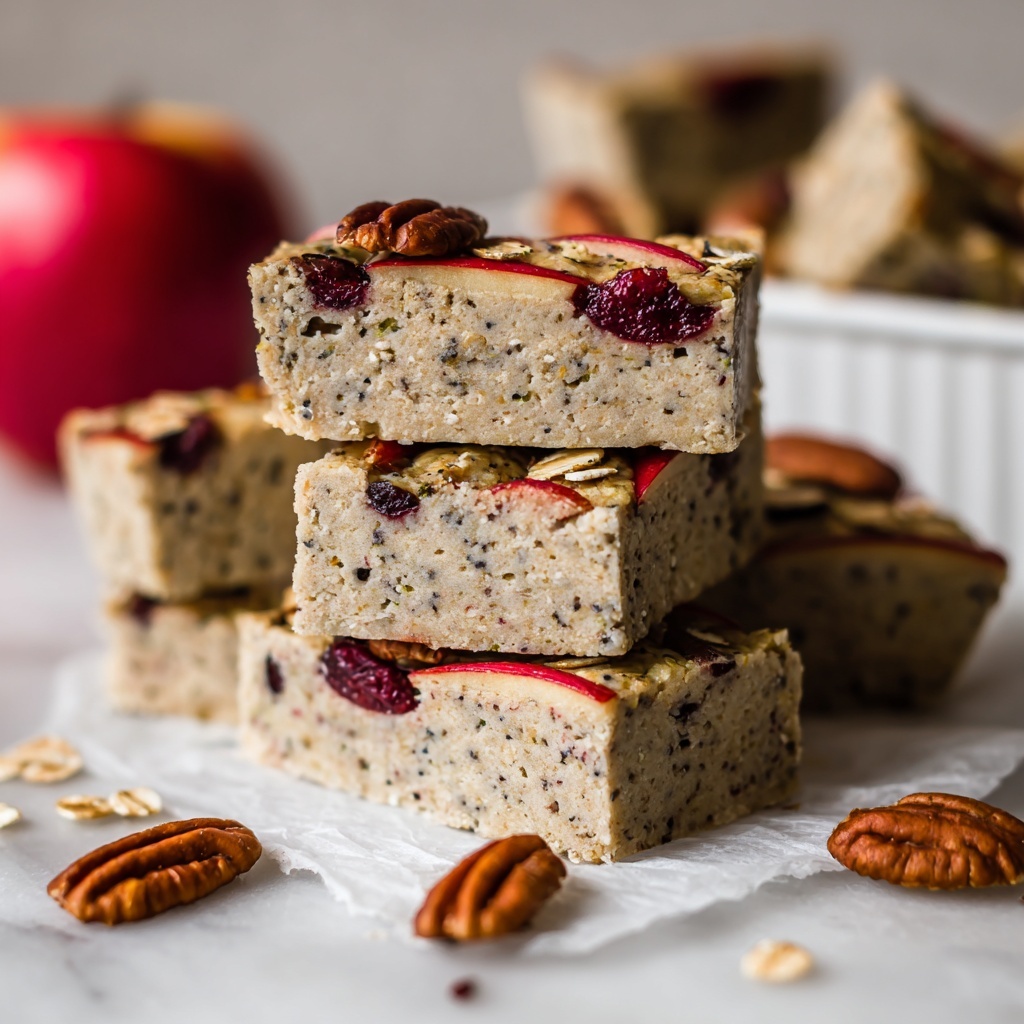 Apple Cinnamon Granola Bars Recipe - Recipe Image