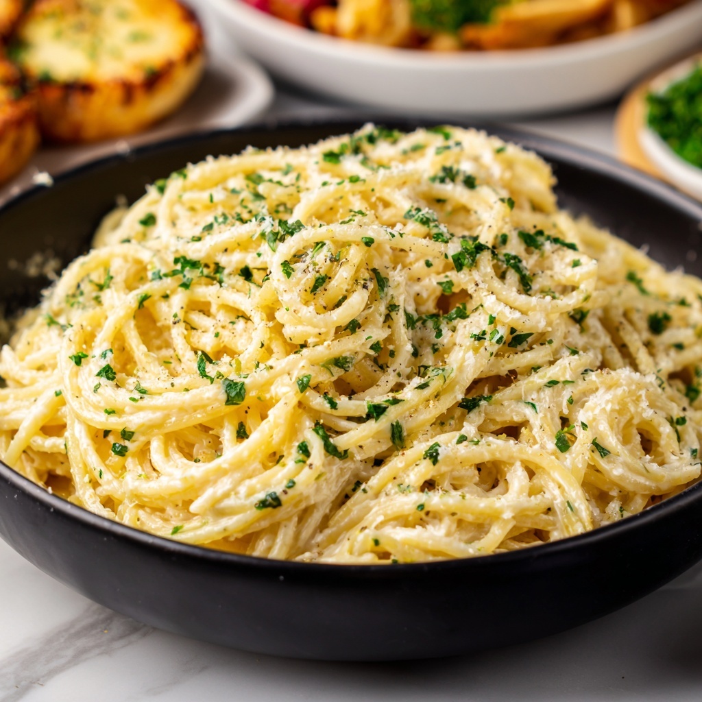 Creamy Parmesan Garlic Noodles Recipe - Recipe Image