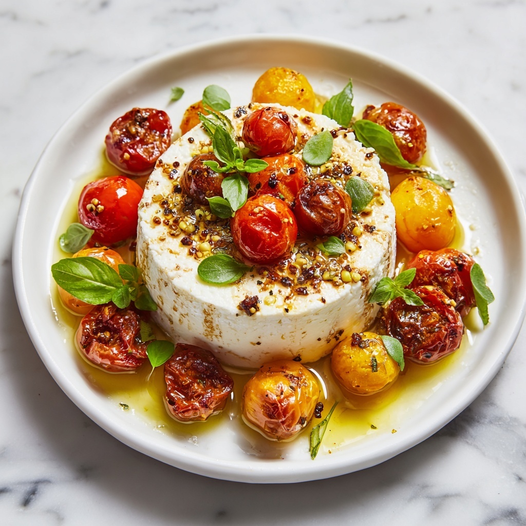 Burrata & Oven Roasted Tomato Salad Recipe - Recipe Image