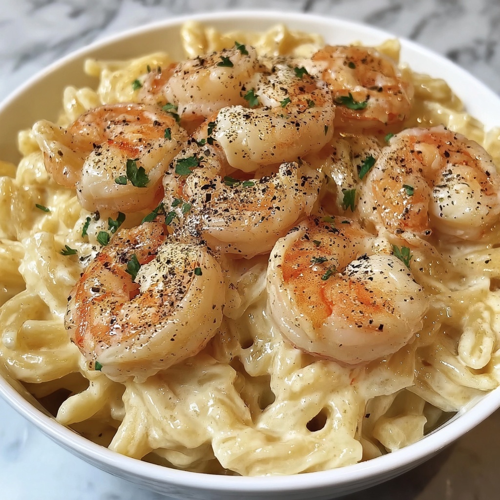 Creamy Garlic Shrimp Recipe - Recipe Image