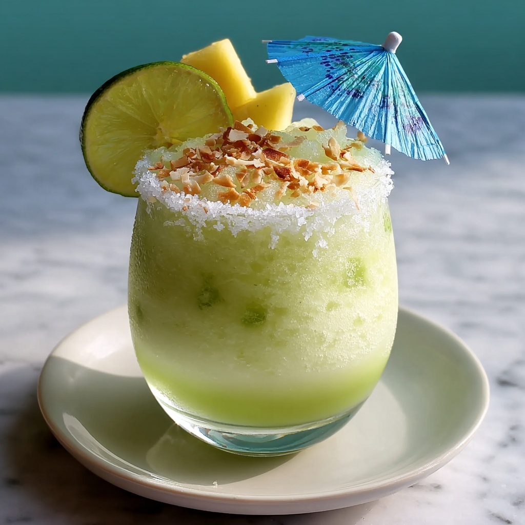 Key Lime Colada: Indulge in this Tropical Delight! Recipe - Recipe Image