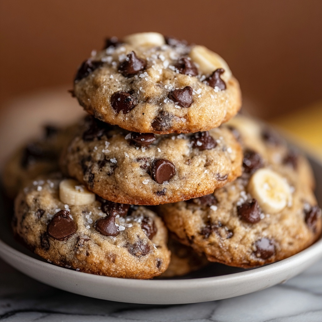 Banana Bread Chocolate Chip Cookies Recipe - Recipe Image