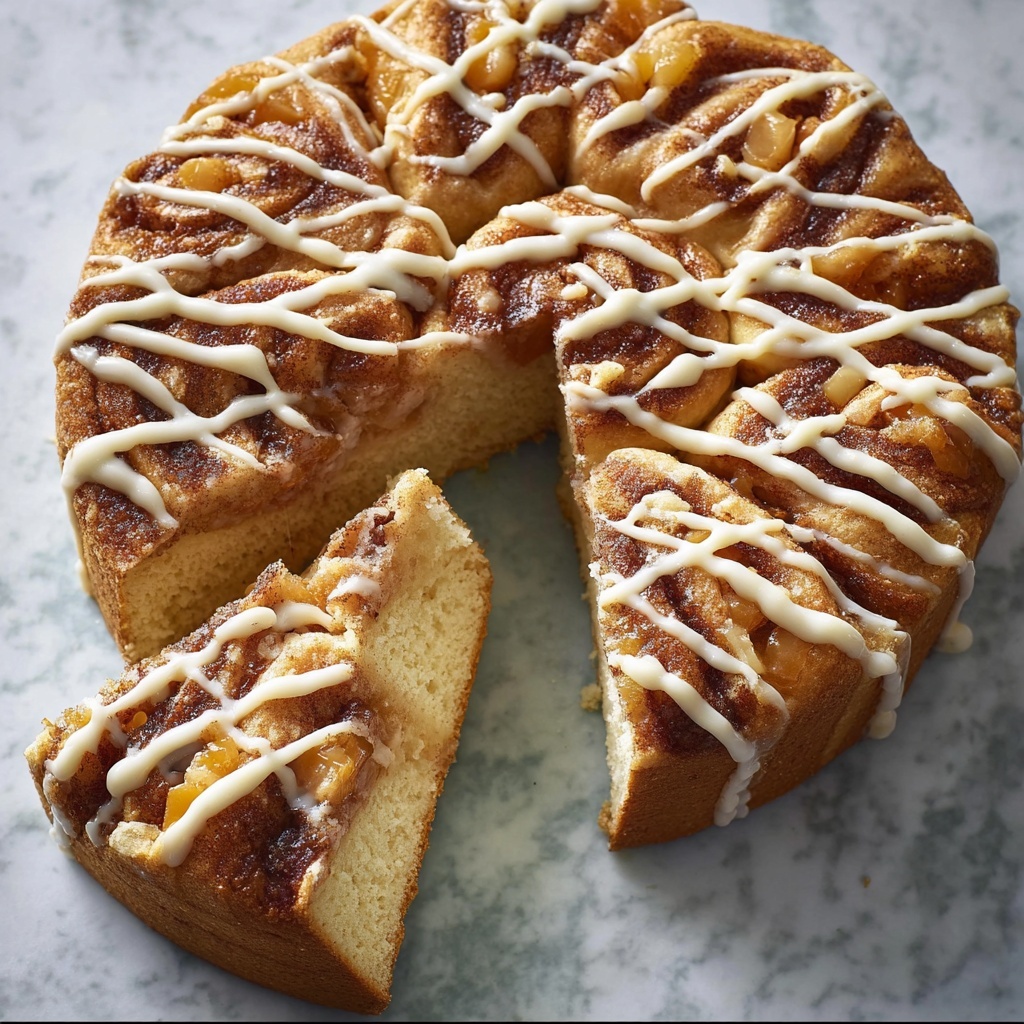 Peach Pull-Apart Bread Recipe - Recipe Image