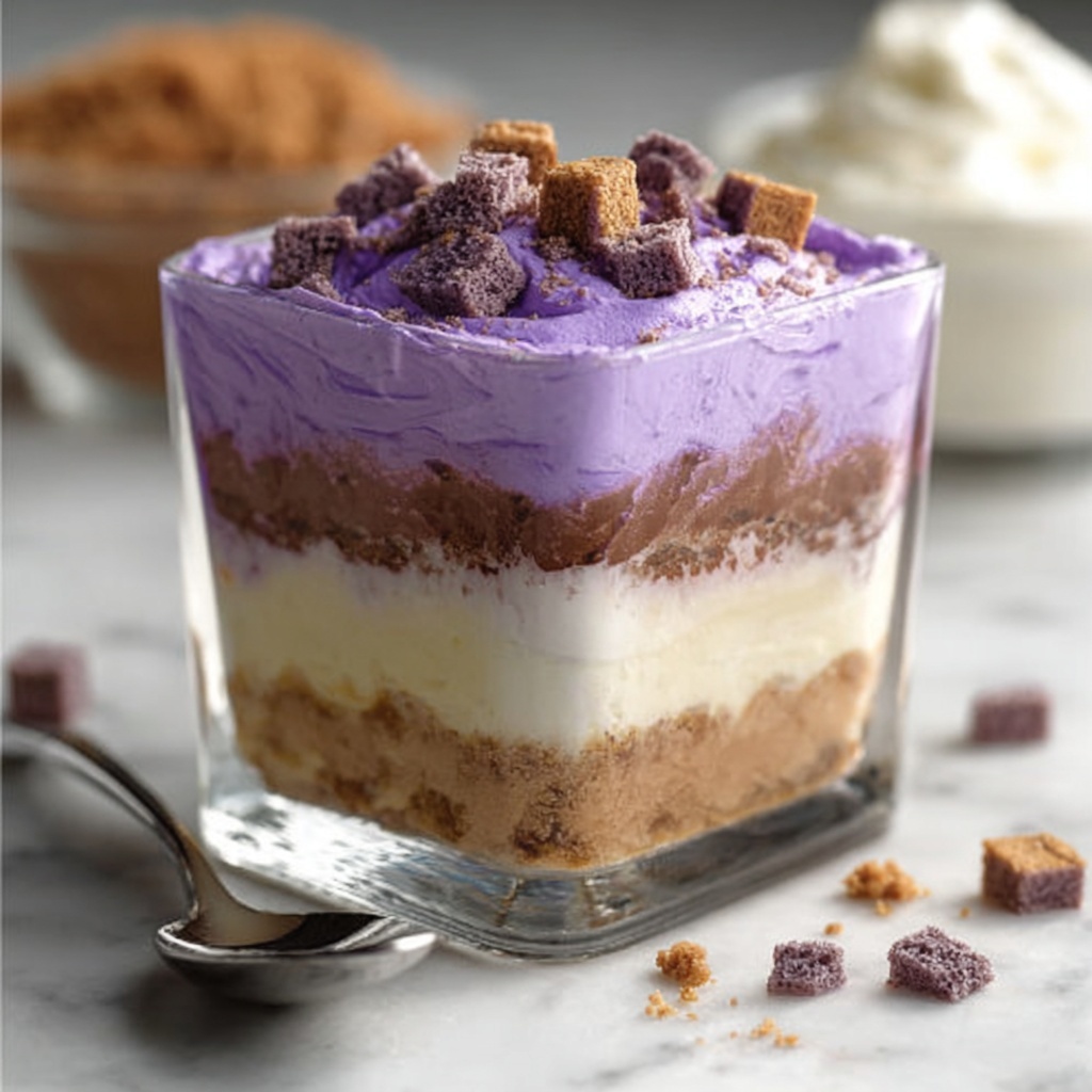Purple Ube Tiramisu Recipe - Recipe Image