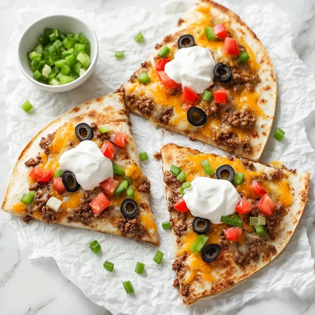 Mexican Pizza Recipe - Recipe Image