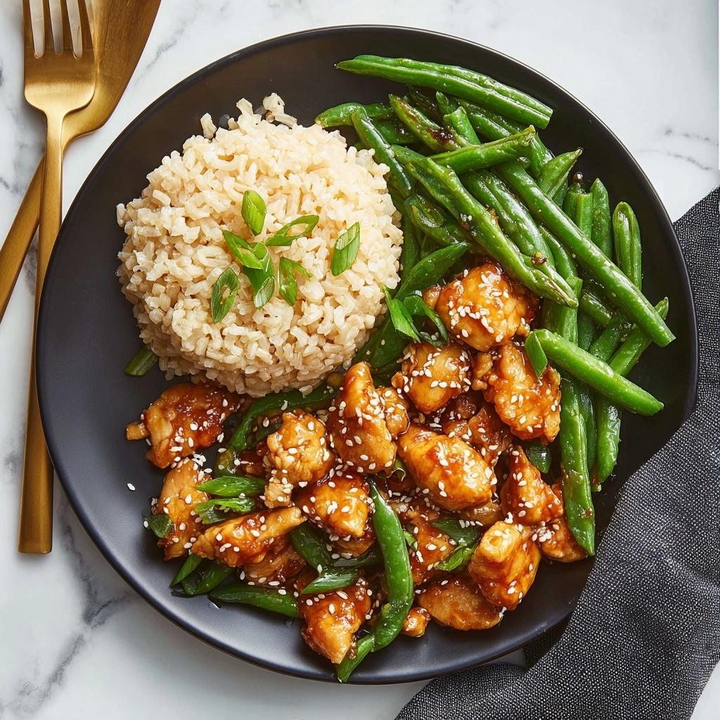 Chicken Green Bean Stir Fry Recipe - Recipe Image