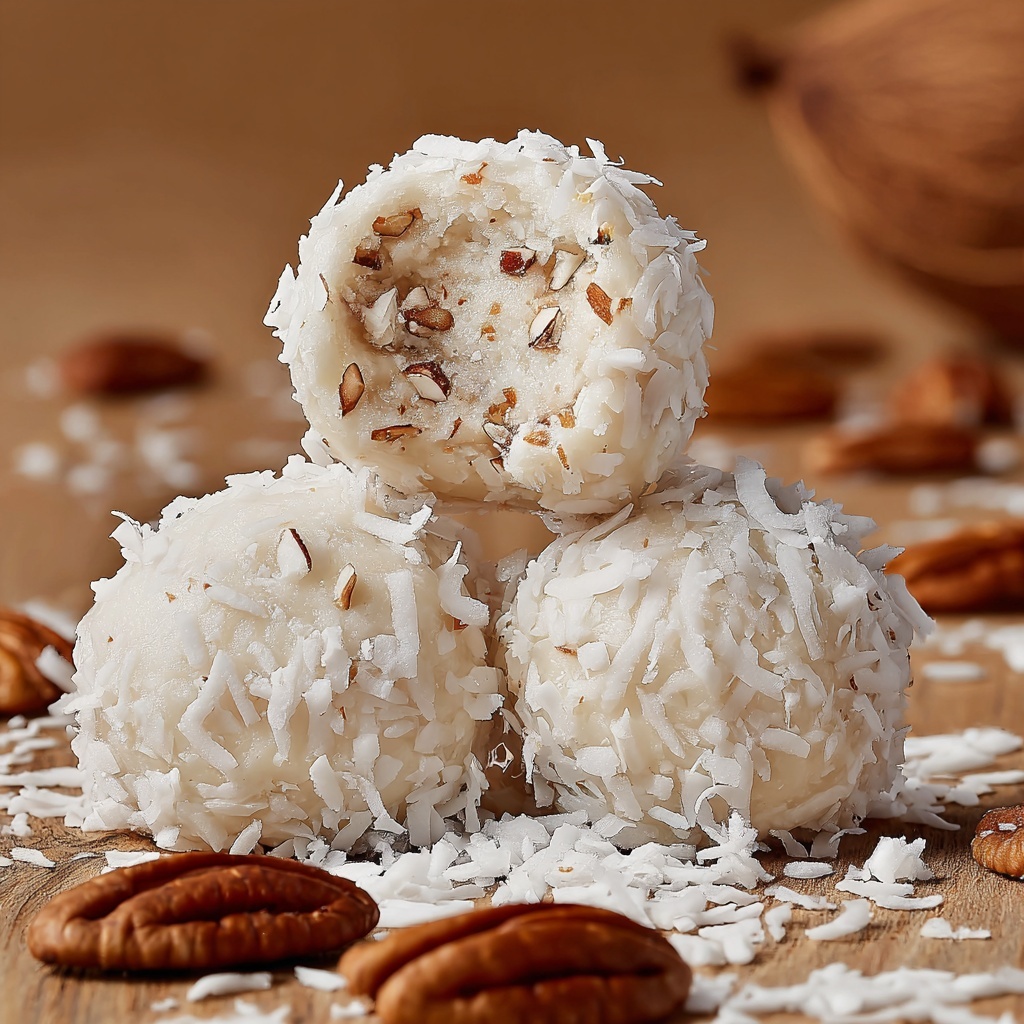 Buttery Pecan Snowball Cookies Recipe - Recipe Image