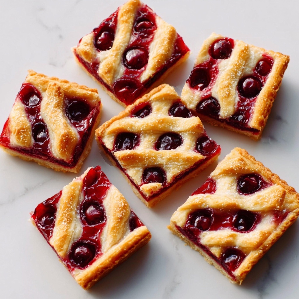 Cherry Pie Bars Recipe - Recipe Image