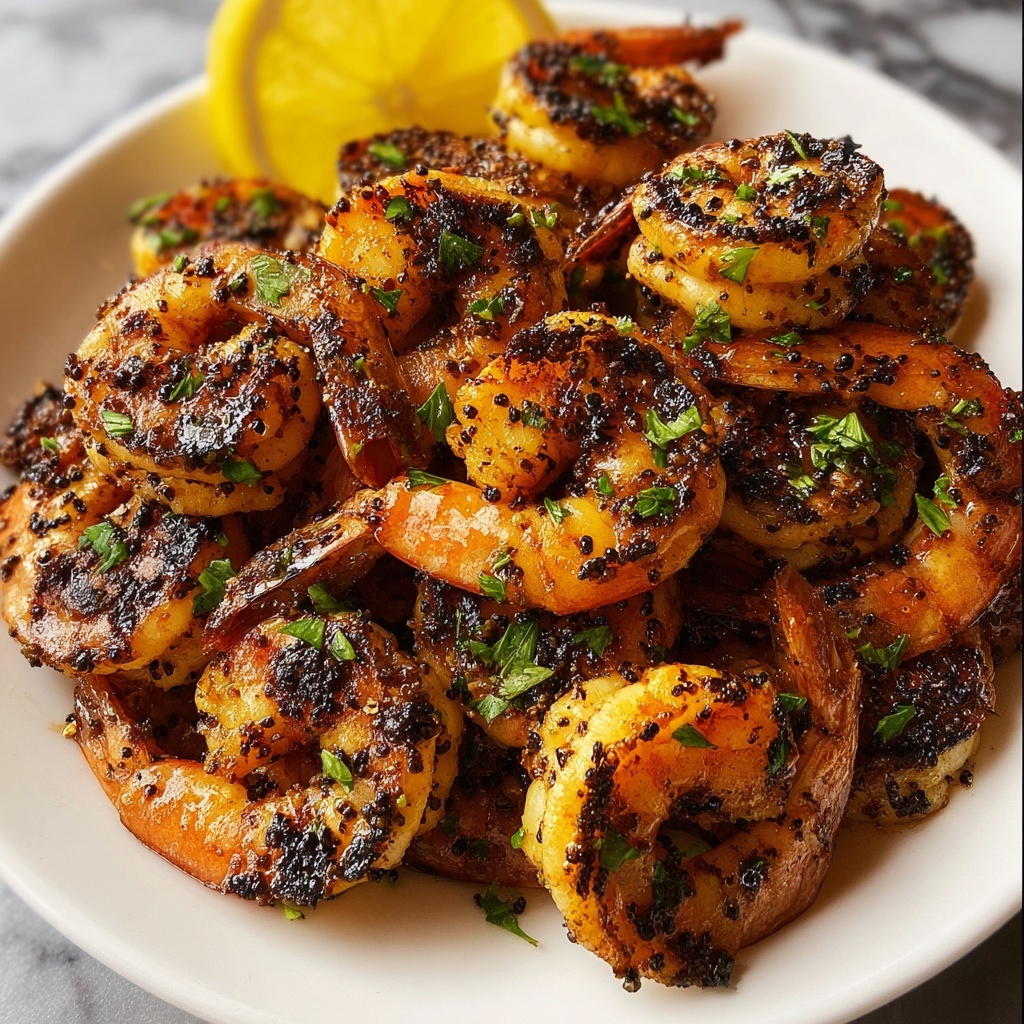 Easy Cajun Blackened Shrimp Recipe - Recipe Image