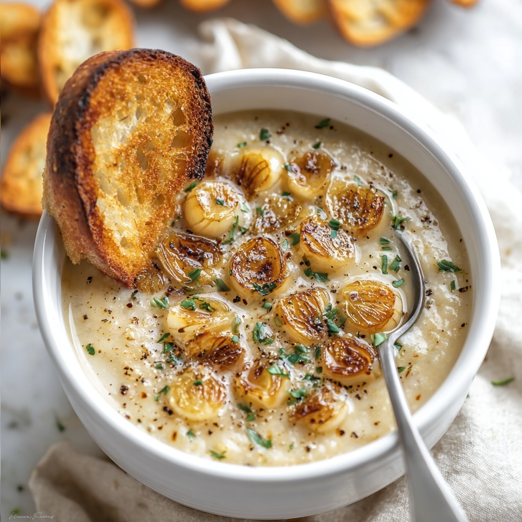 Country French Garlic Soup Recipe - Recipe Image