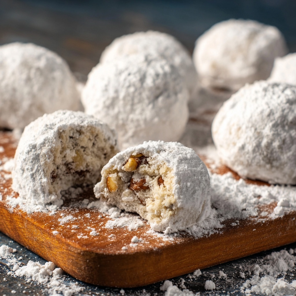 Pecan Cookie Balls Recipe - Recipe Image