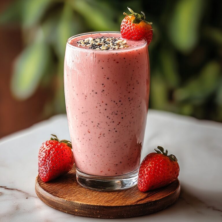 Fat Burning Strawberry Smoothie Recipe