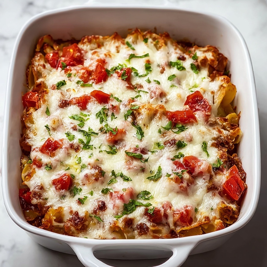 Bruschetta Chicken Casserole Recipe - Recipe Image