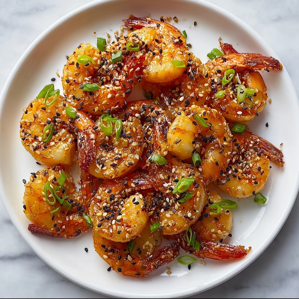 Sweet & Spicy Gochujang Shrimp Recipe - Recipe Image