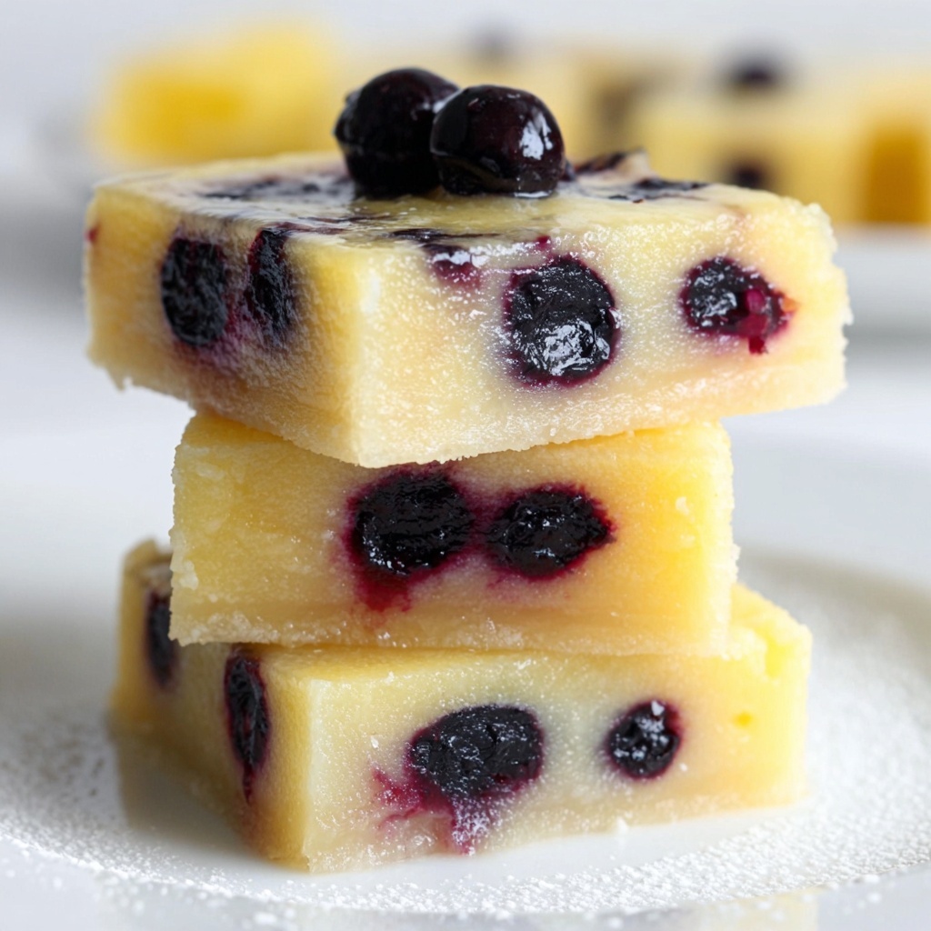 Lemon Blueberry Bars Recipe - Recipe Image