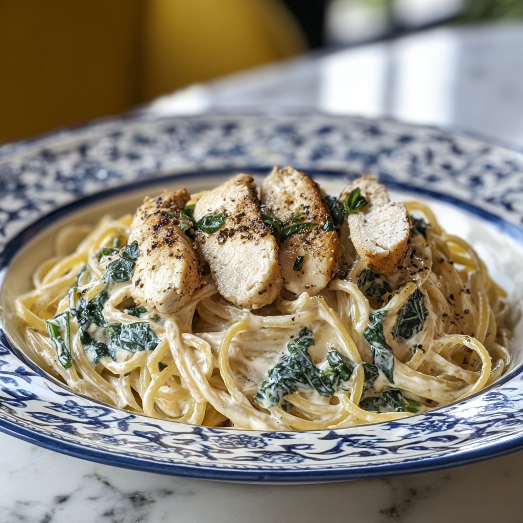 Creamy Ricotta Chicken Pasta Recipe - Recipe Image