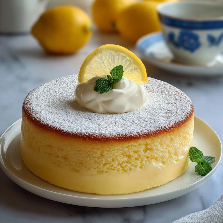 Lemon Custard Cake Recipe