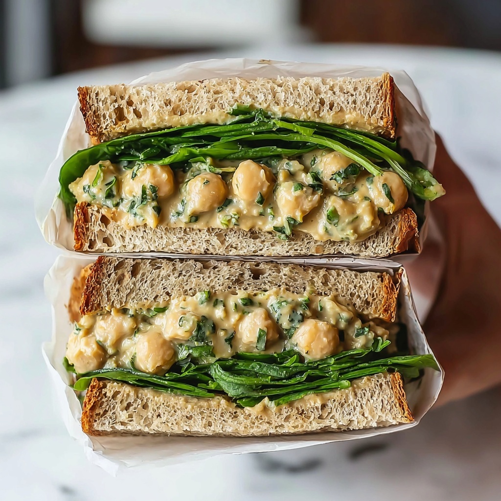 Blistered Shishito Pepper Chickpea Salad Sandwich Recipe - Recipe Image