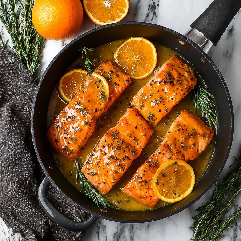 Salmon in Orange Sauce Recipe - Recipe Image