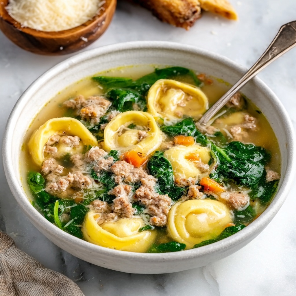 Sausage Tortellini Soup Recipe - Recipe Image