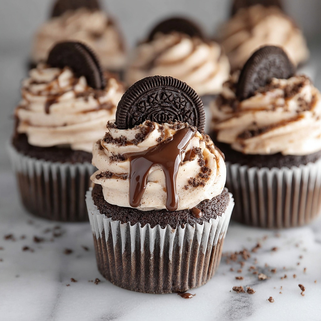 Cookies and Cream Cupcakes Recipe - Recipe Image