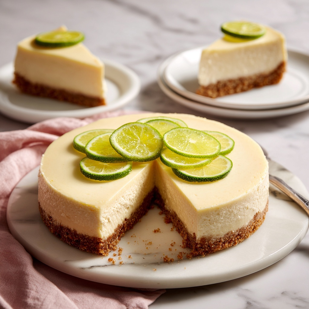 Key Lime Cheesecake Recipe - Recipe Image