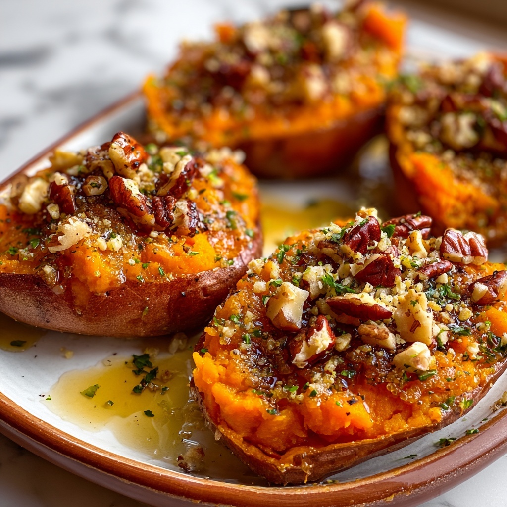 Stuffed Sweet Potatoes with Black Beans, Corn, and Avocado Recipe - Recipe Image