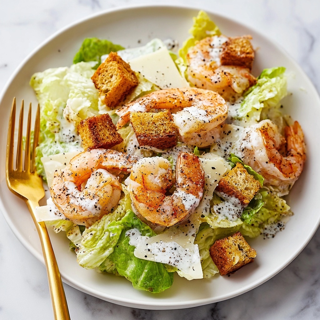 Shrimp Caesar Salad Recipe - Recipe Image