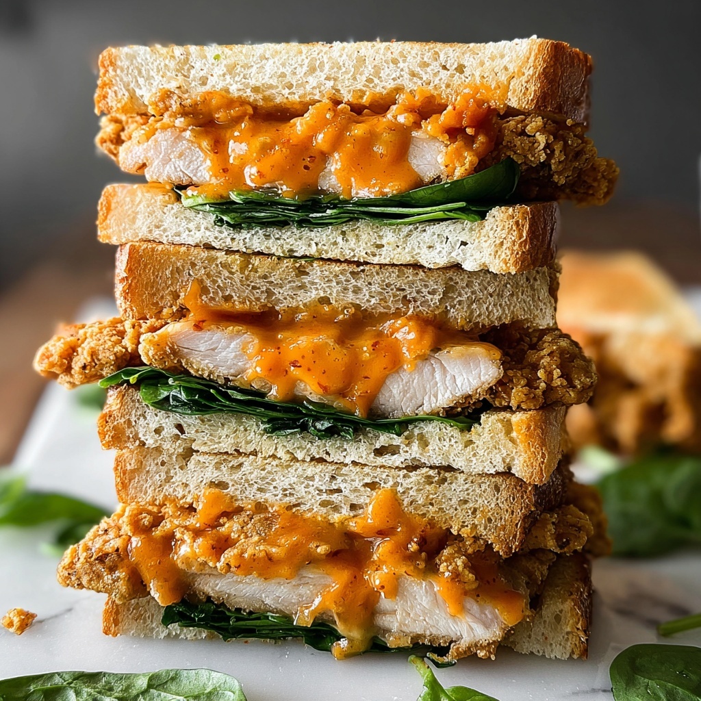 Crunchy Chicken Romesco Sandwich Recipe - Recipe Image