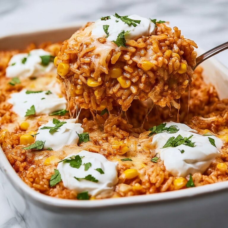 Chicken Enchilada Rice Casserole Recipe