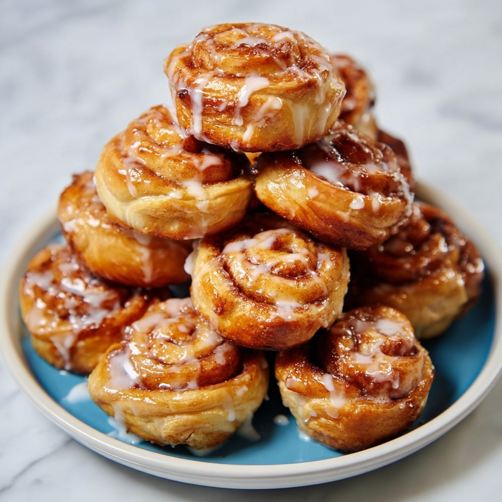 Peach Pie Cruffins Recipe - Recipe Image