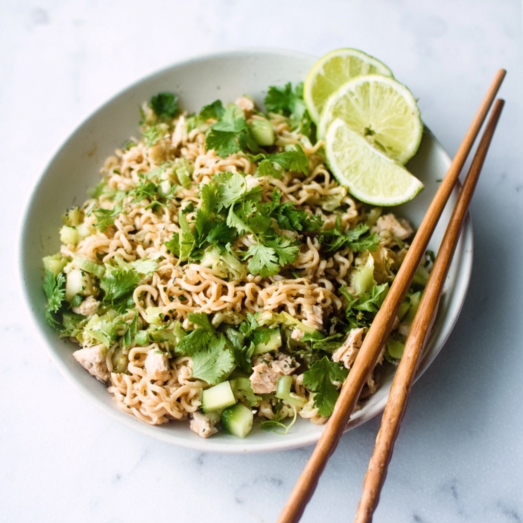 Spicy Peanut Noodles with Cucumber Recipe - Recipe Image