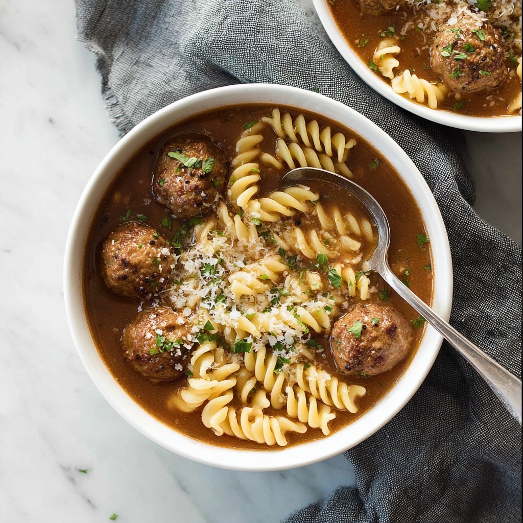 Short-Cut Italian Meatball Soup Recipe - Recipe Image