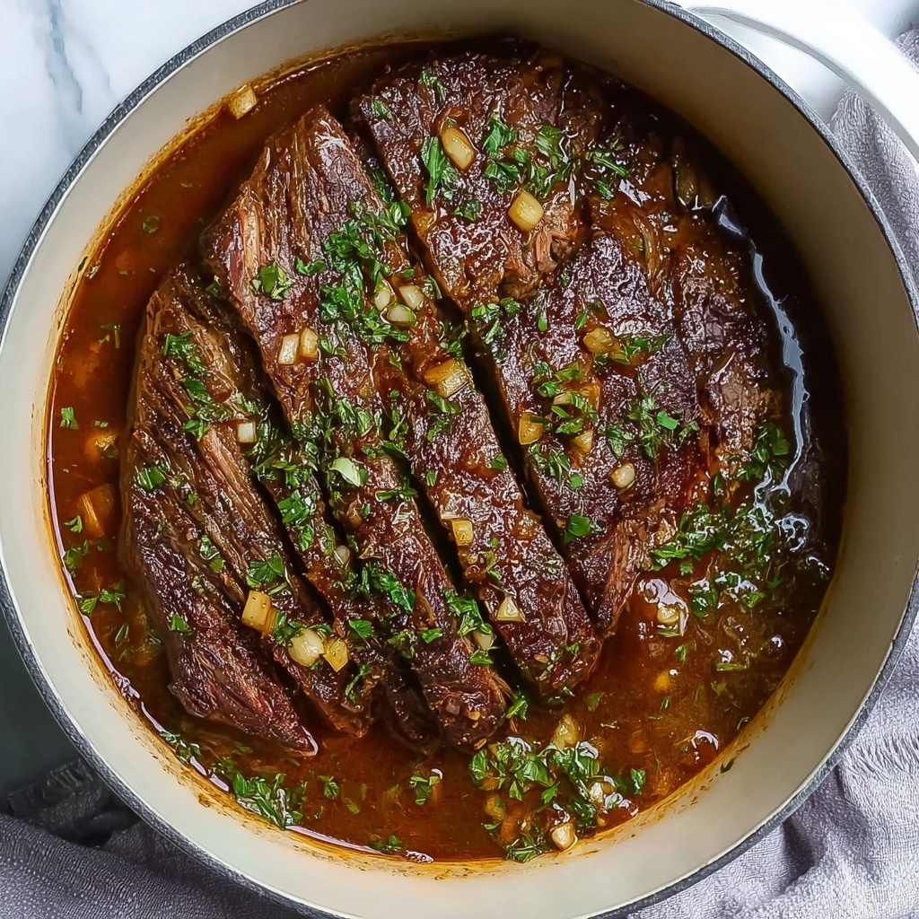 Italian Style Braised Brisket Recipe - Recipe Image