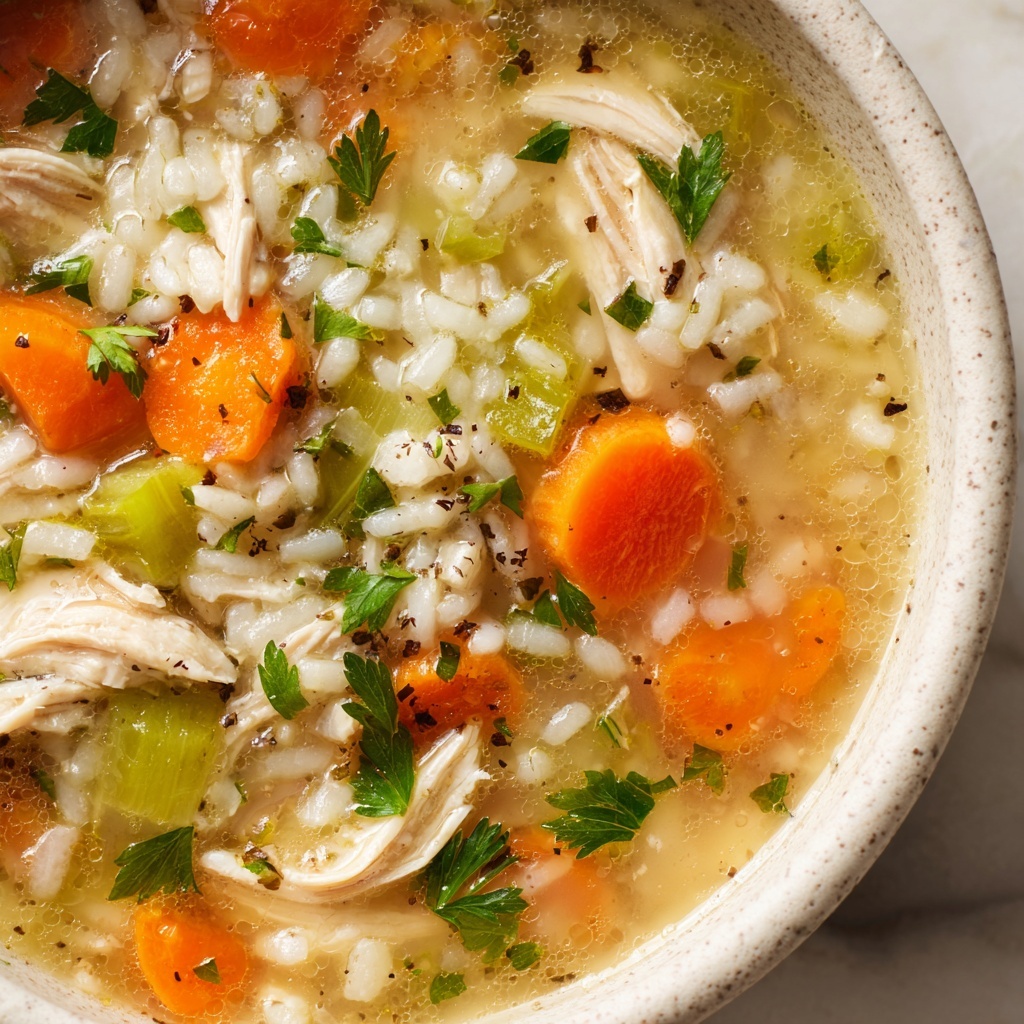Chicken and Rice Soup – A Warm Embrace on Chilly Days Recipe - Recipe Image
