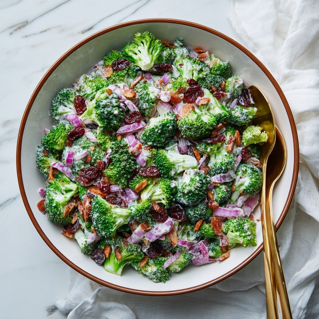 Broccoli Cranberry Salad Recipe - Recipe Image